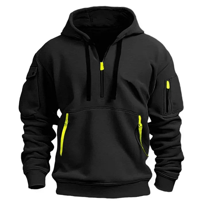 Sweat à capuche multi-poches pour hommes - Lionel