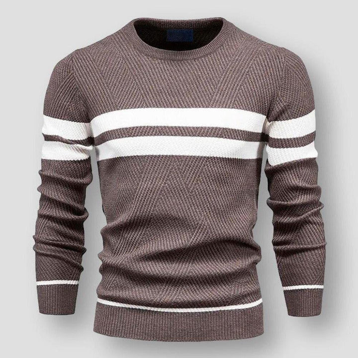 Dort | Gestreifter Pullover für Herren