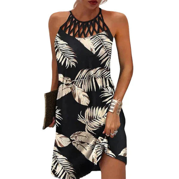 Elegantes Abendkleid mit Pailletten und Rückenausschnitt für Damen | Mini