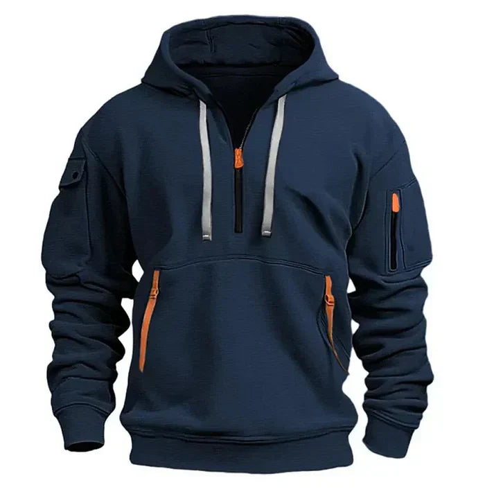 Sweat à capuche multi-poches pour hommes - Lionel