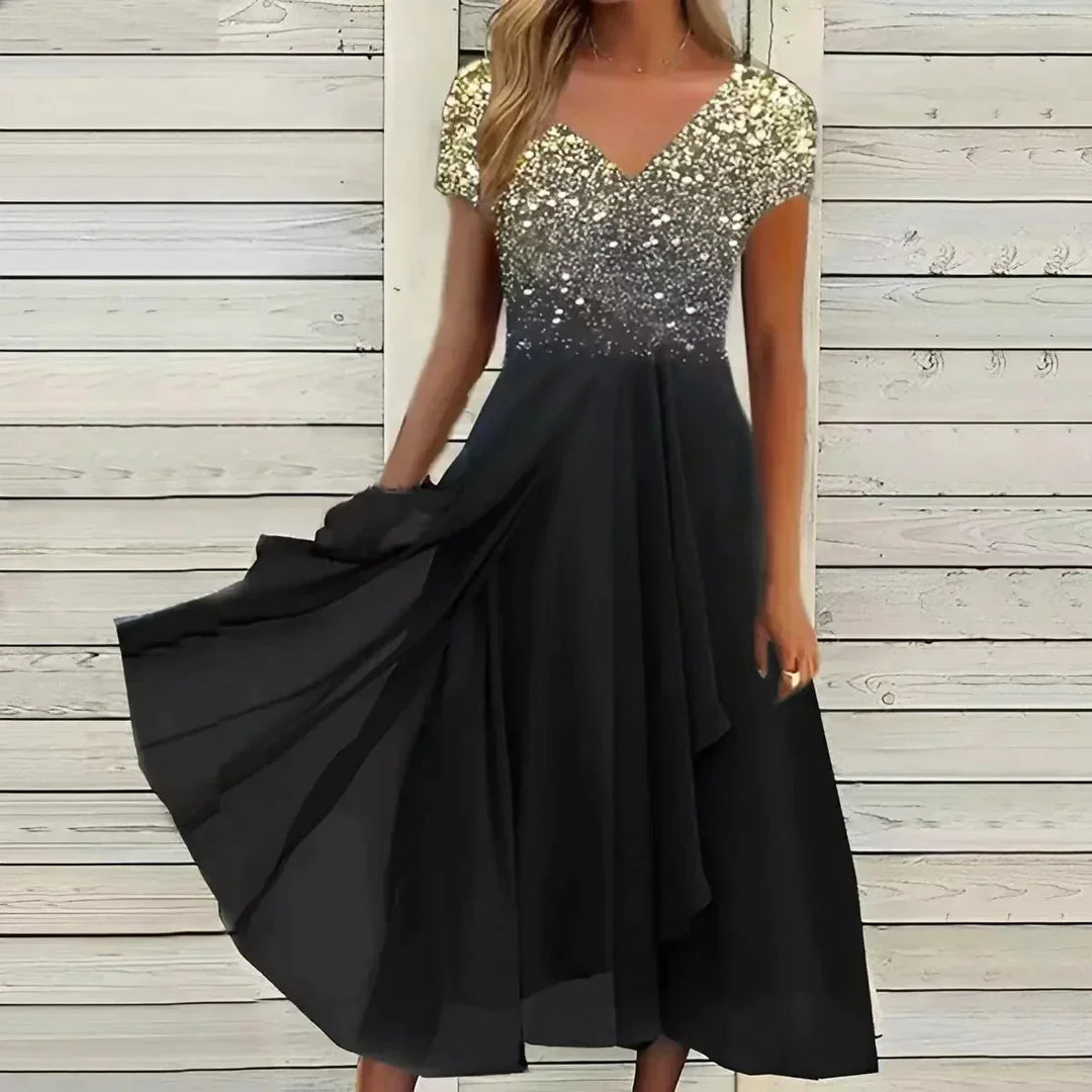 Carmela – Abito da Festa in Mussola di Seta Leggera, Eleganza e Leggerezza