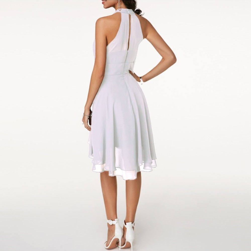 Françoise - Robe stylée avec de charmants volants