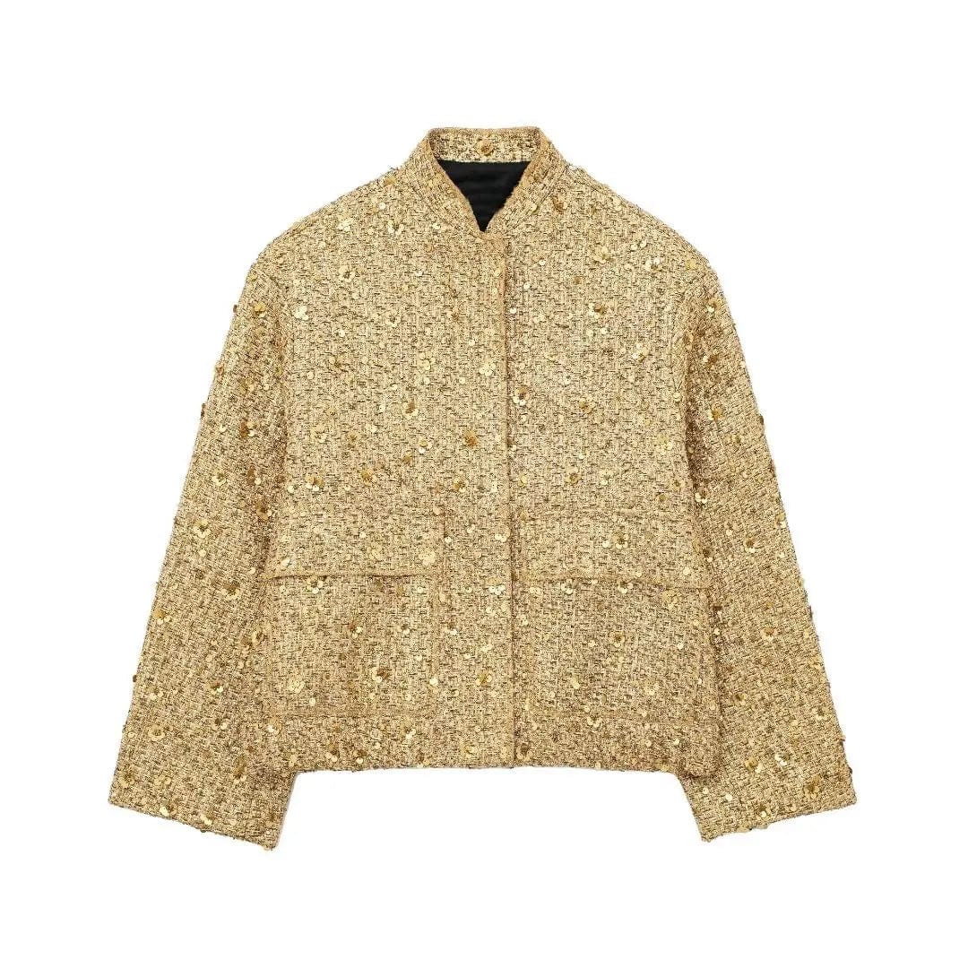 Aelith - Veste ornée de broderies en sequins