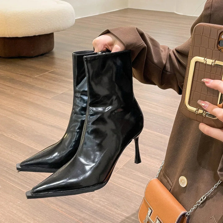 Clara – Bottes de soirée élégantes avec bout pointu pour une tenue chic