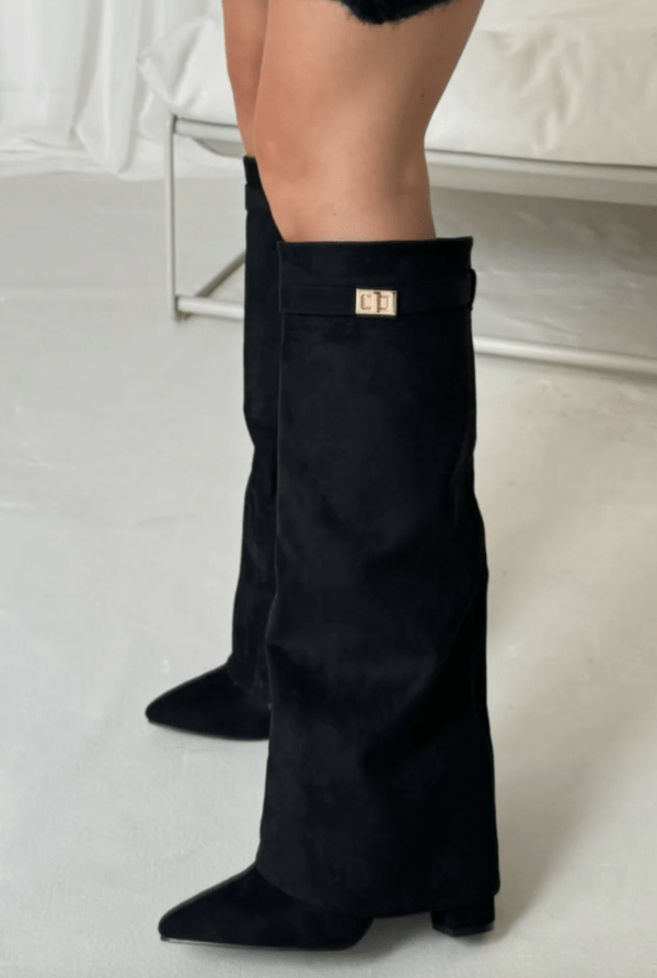 Bottes en fourrure souple
