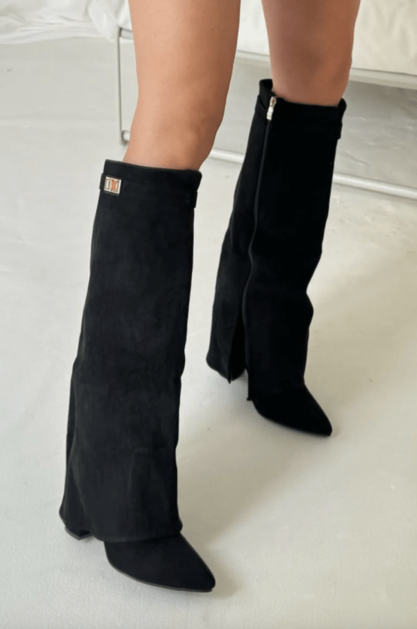 Bottes en fourrure souple