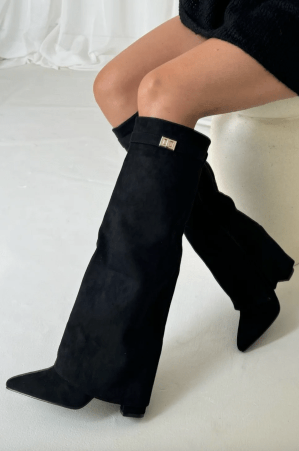 Bottes en fourrure souple