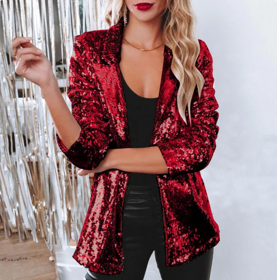 Mila | Blazer à paillettes