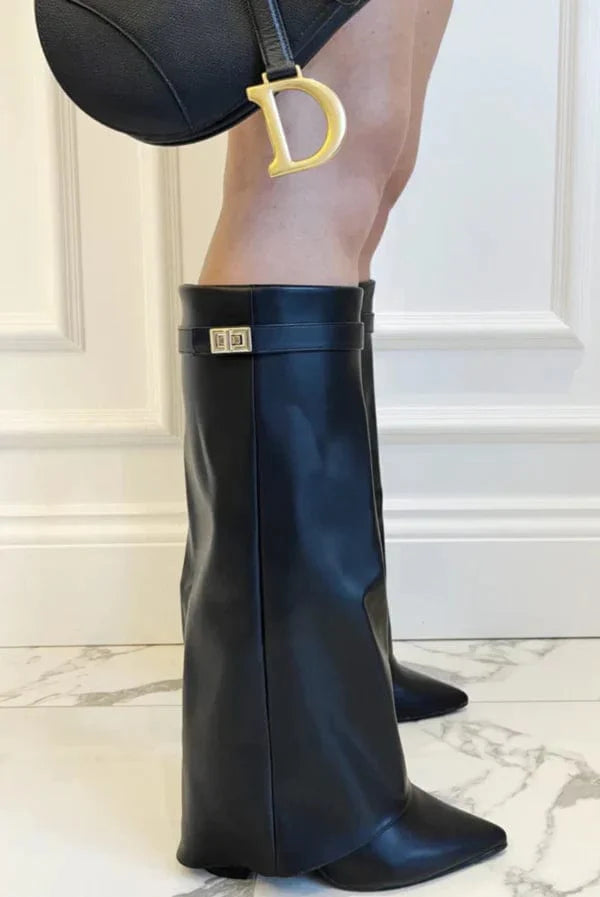 Bottes en fourrure souple
