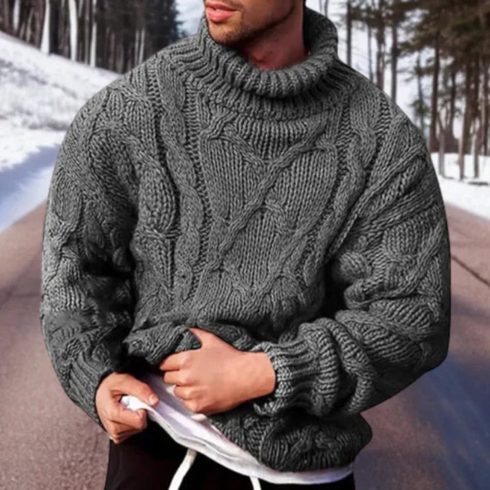 Pull en maille épaisse pour homme - Gulliver