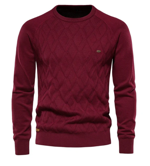 Jules – Maglione aderente in maglia da uomo