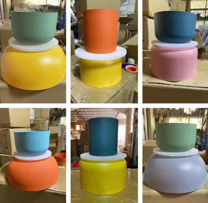 Suspension LED 1 lumière Nordic Colorful Macaron