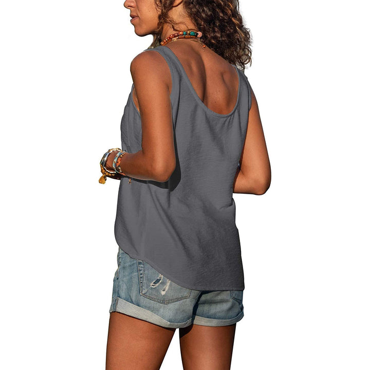 Nyla | Ibiza Fashion Elegancki damski top na ramiączkach