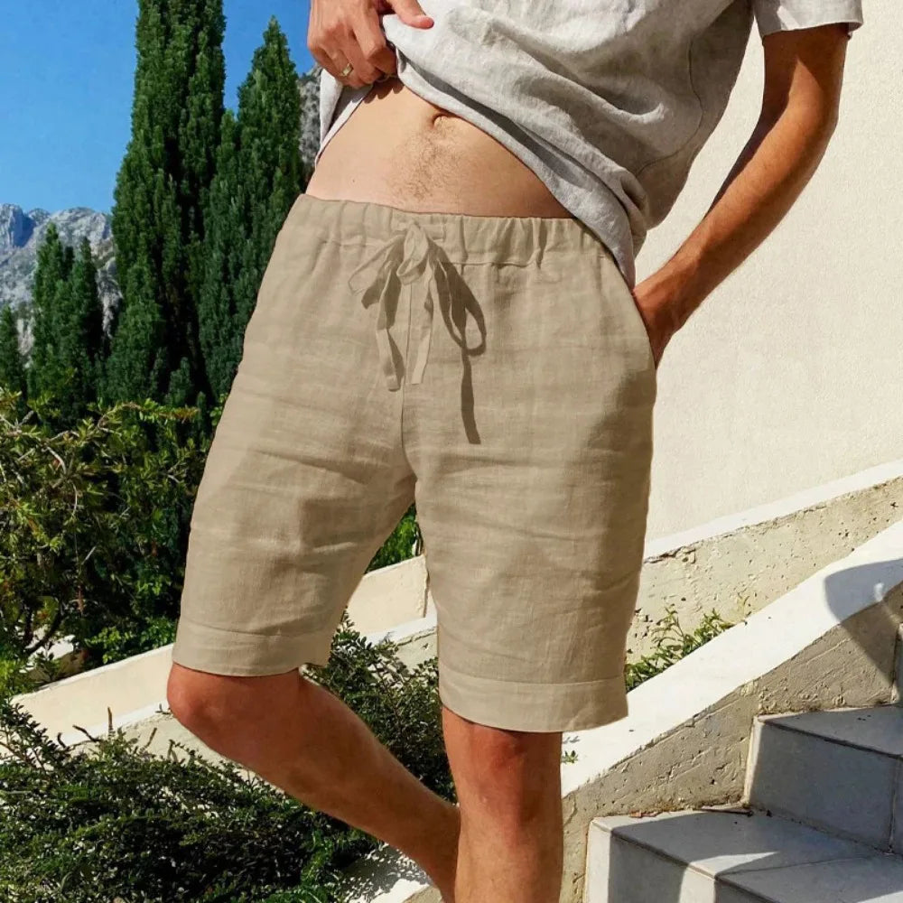 William | Pantalons en lin pour hommes
