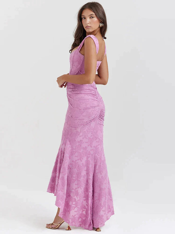 Frieda - Robe corset froncée avec zoom lage