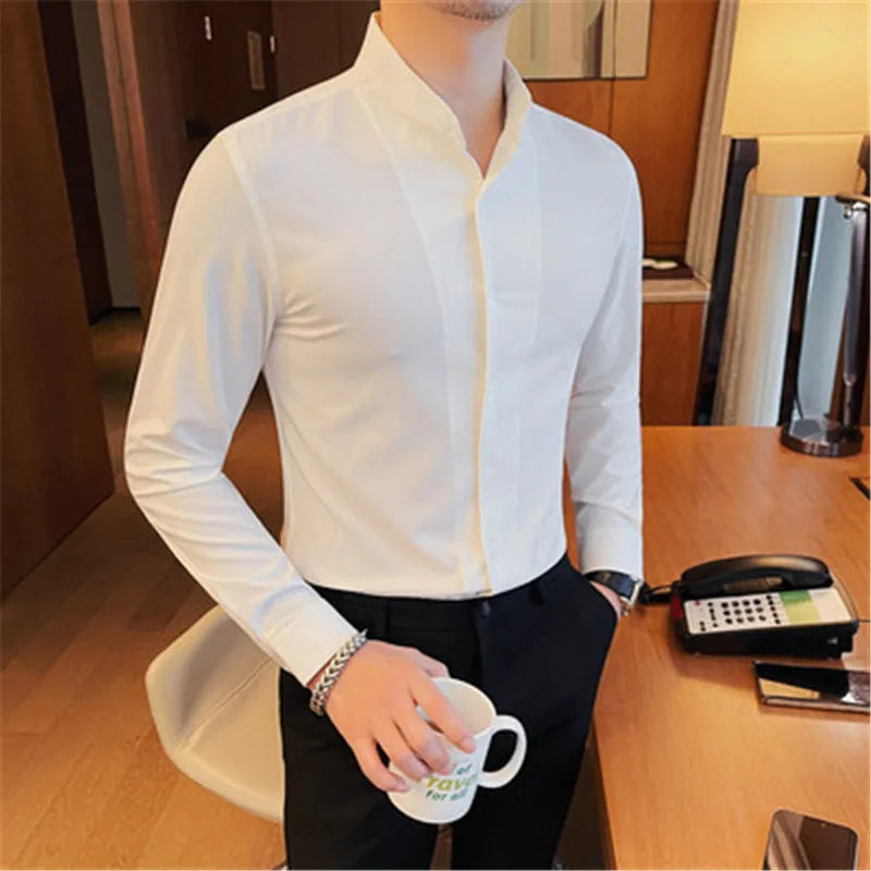 Chemise formelle à manches longues - Nehemiah