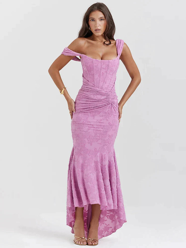 Frieda - Robe corset froncée avec zoom lage