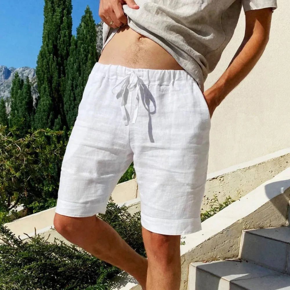William | Pantalons en lin pour hommes