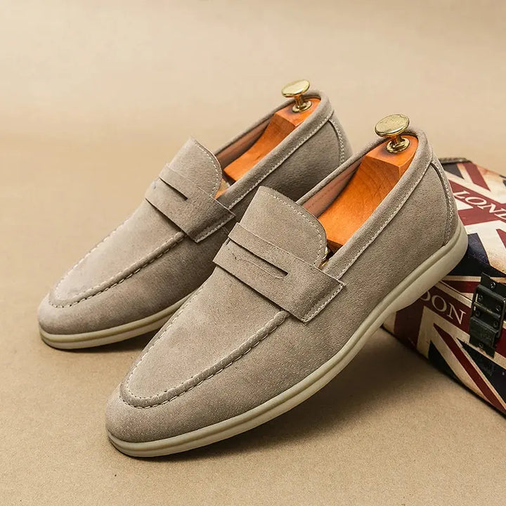 Mocassins en daim à lanières - Ozzy