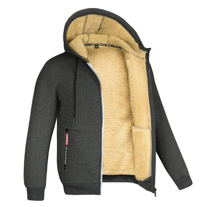 Jens – Gilet invernale caldo con interno in lana