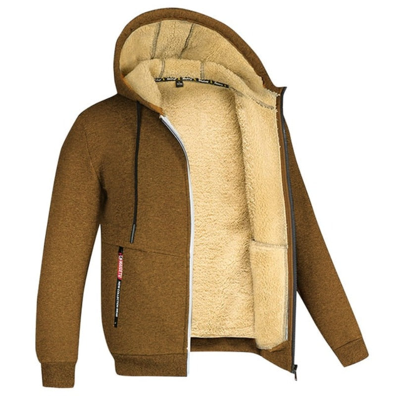 Jens – Gilet invernale caldo con interno in lana