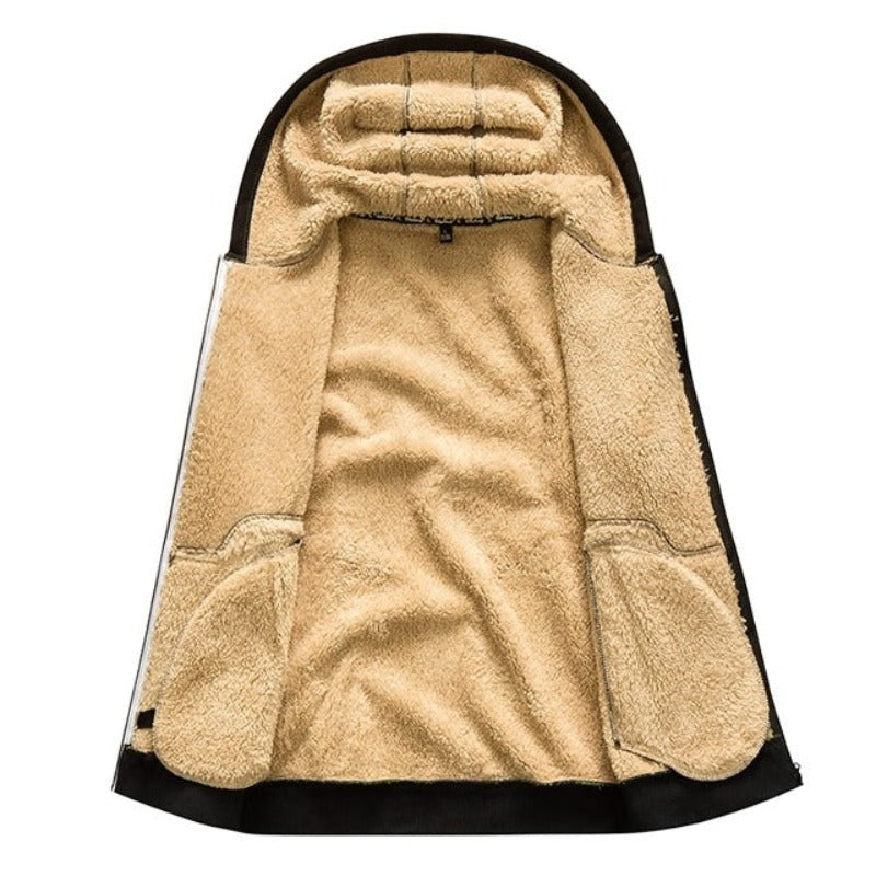 Jens – Gilet invernale caldo con interno in lana
