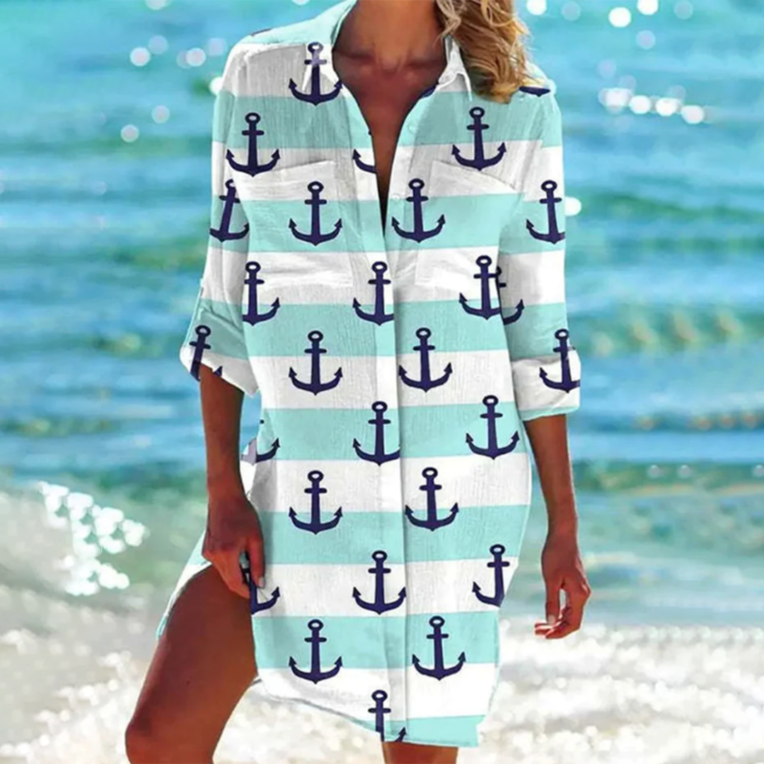 Zarahn | Mini Vestaglia Camicia Per Donne | Estate