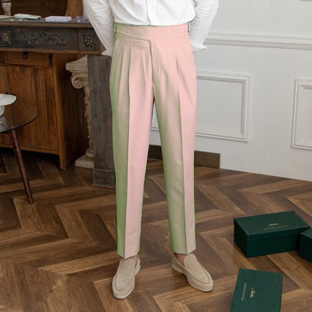 Epikouros | Pantaloni alla moda con fibbia per uomo