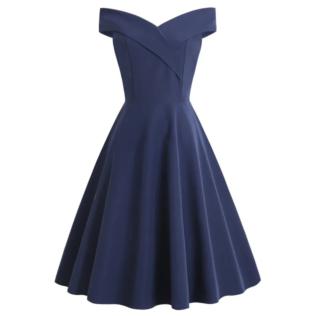 Elegant Strapless Dress for Women | Midi