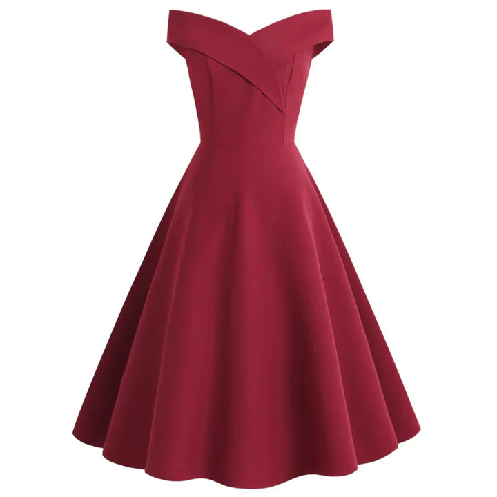 Elegant Strapless Dress for Women | Midi