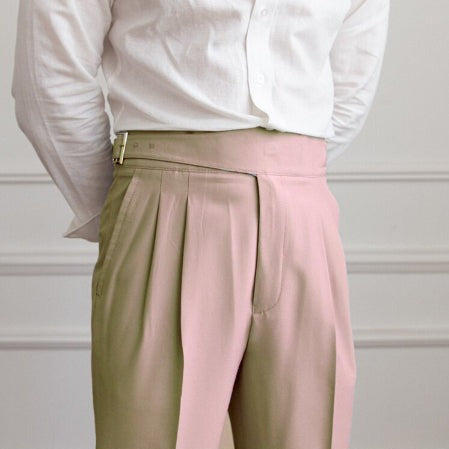 Epikouros | Pantaloni alla moda con fibbia per uomo