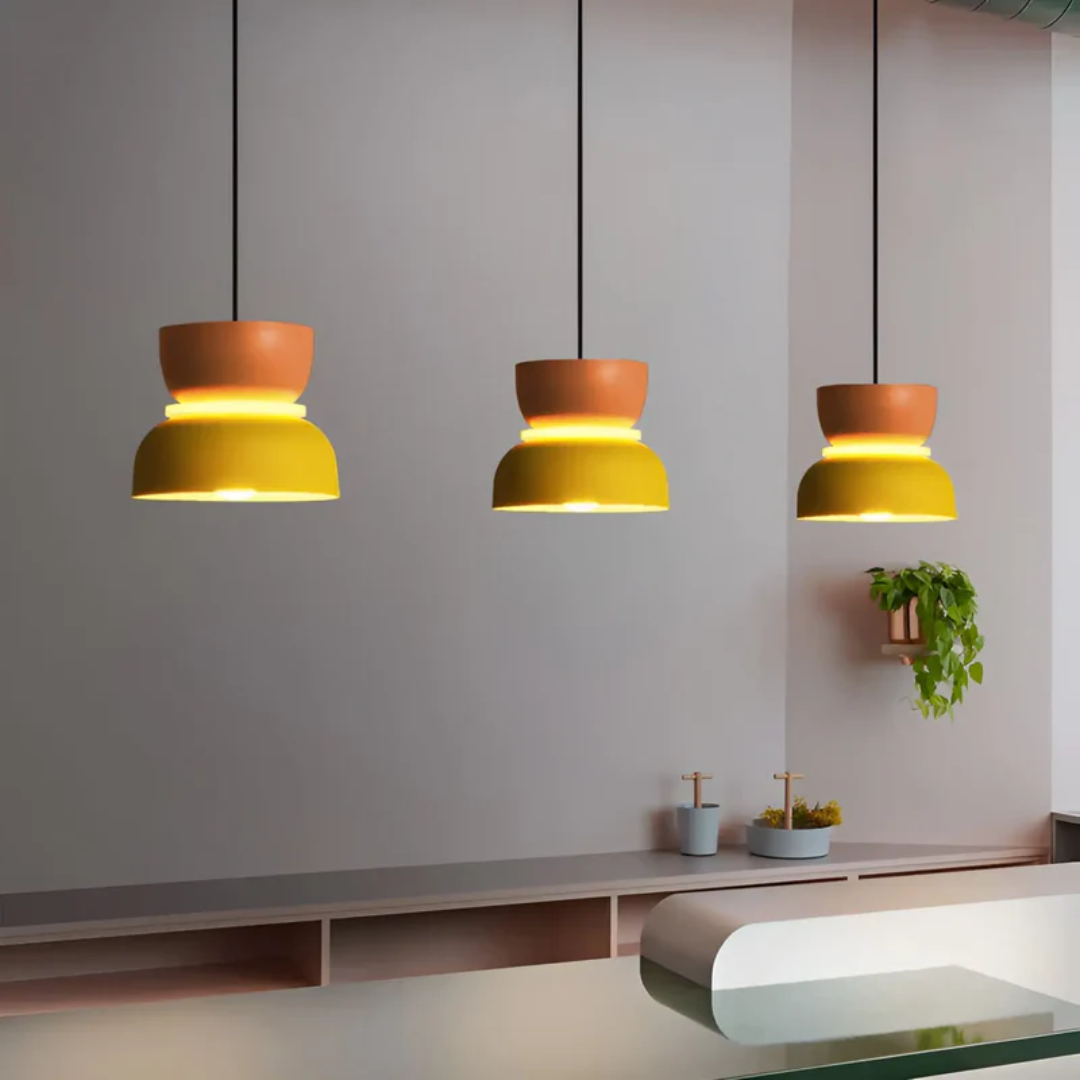 Lampa wisząca LED Macaron kolorowa i modna - VividGlow | Nowoczesne i designerskie oświetlenie