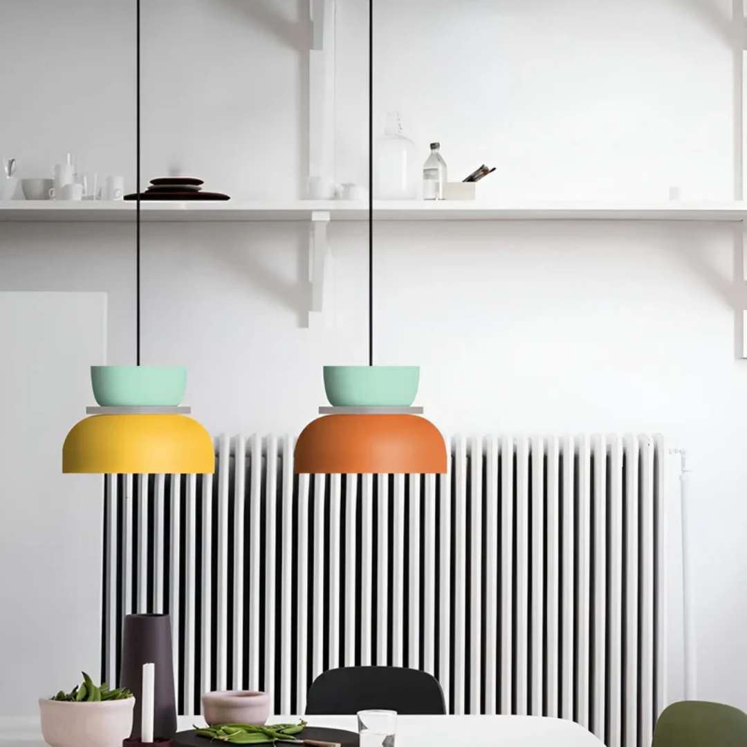 Lampa wisząca LED Macaron kolorowa i modna - VividGlow | Nowoczesne i designerskie oświetlenie