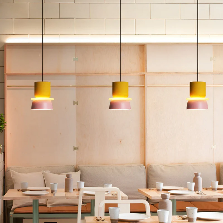 Lampa wisząca LED Macaron kolorowa i modna - VividGlow | Nowoczesne i designerskie oświetlenie
