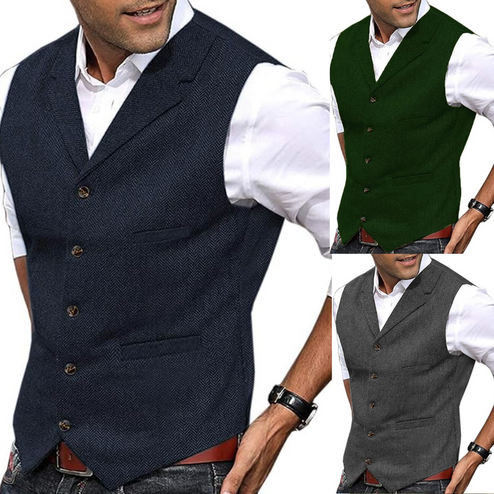 Gilet traditionnel élégant pour hommes - Jericho