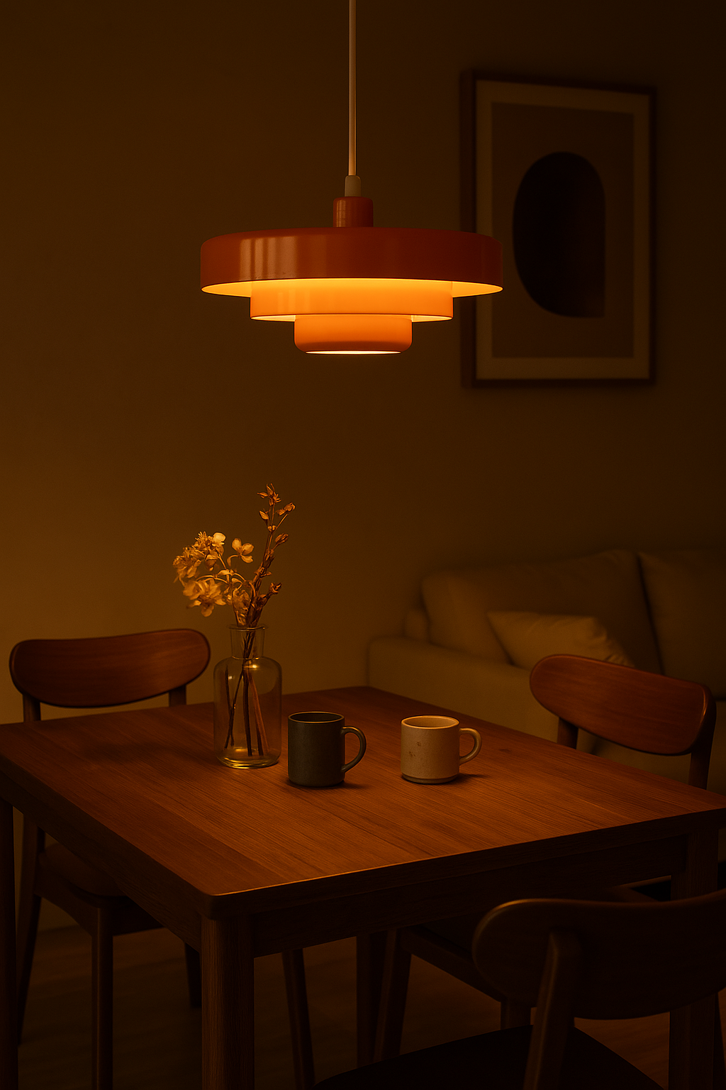 Vintage LED Pendant – Elegant, Durable and Perfect Ambiance for Kitchen, Dining Room and Living Room
