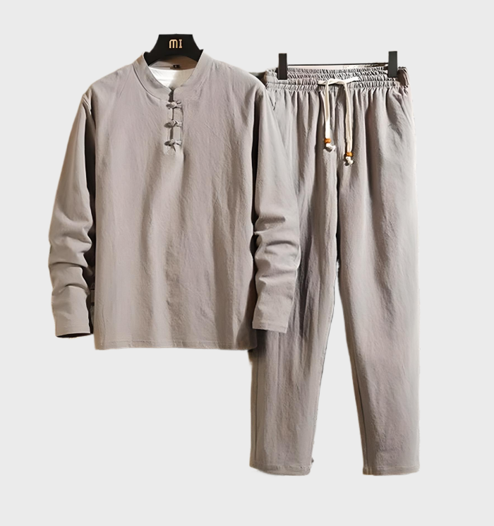 Thibault – Completo da uomo con maglione girocollo e pantaloni abbinati