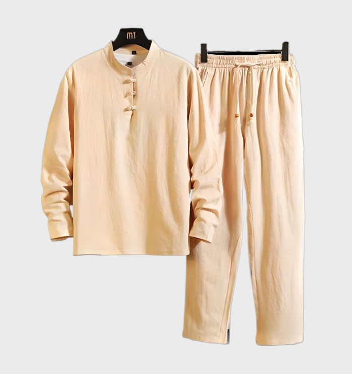 Thibault – Completo da uomo con maglione girocollo e pantaloni abbinati