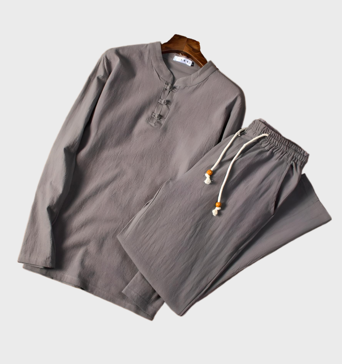 Thibault – Completo da uomo con maglione girocollo e pantaloni abbinati