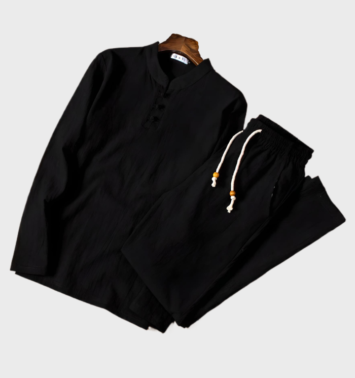 Thibault – Completo da uomo con maglione girocollo e pantaloni abbinati