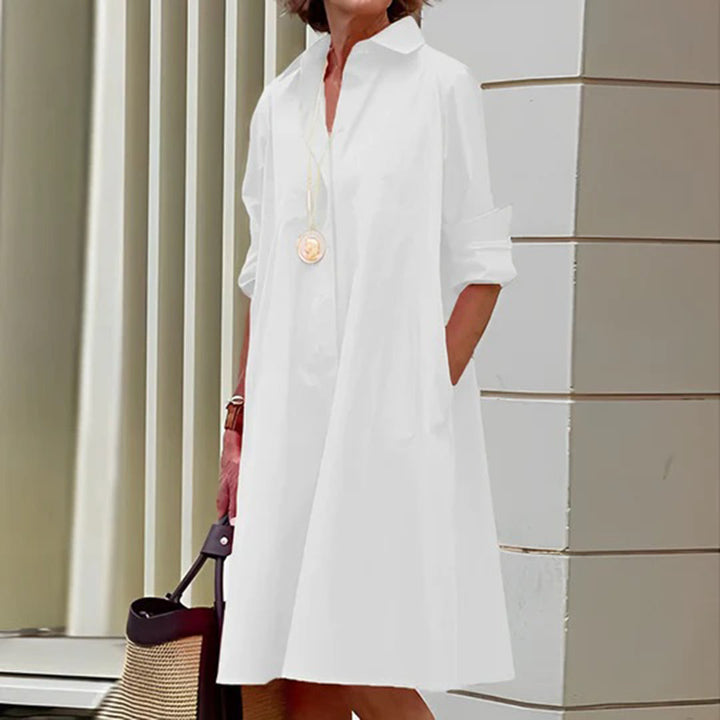 Elegantes Frühlingskleid für Damen - Bequem, leicht und raffiniert, perfekt für alle Gelegenheiten