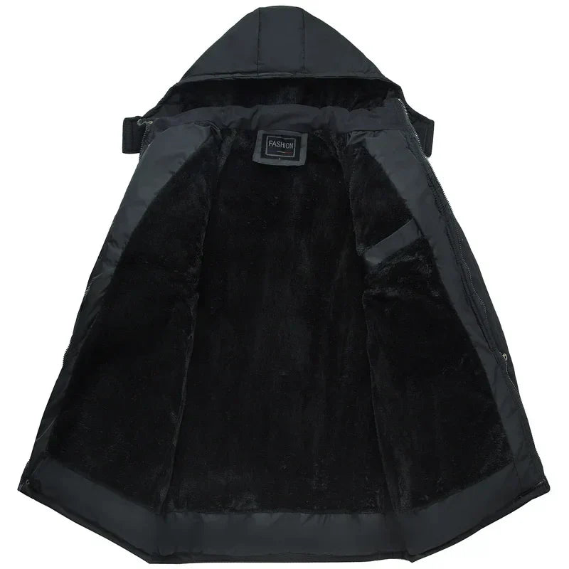 Lucas – Cappotto invernale elegante da uomo, caldo e alla moda