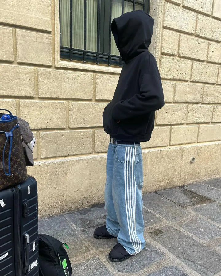 Jean Baggy taille haute - Gauthier