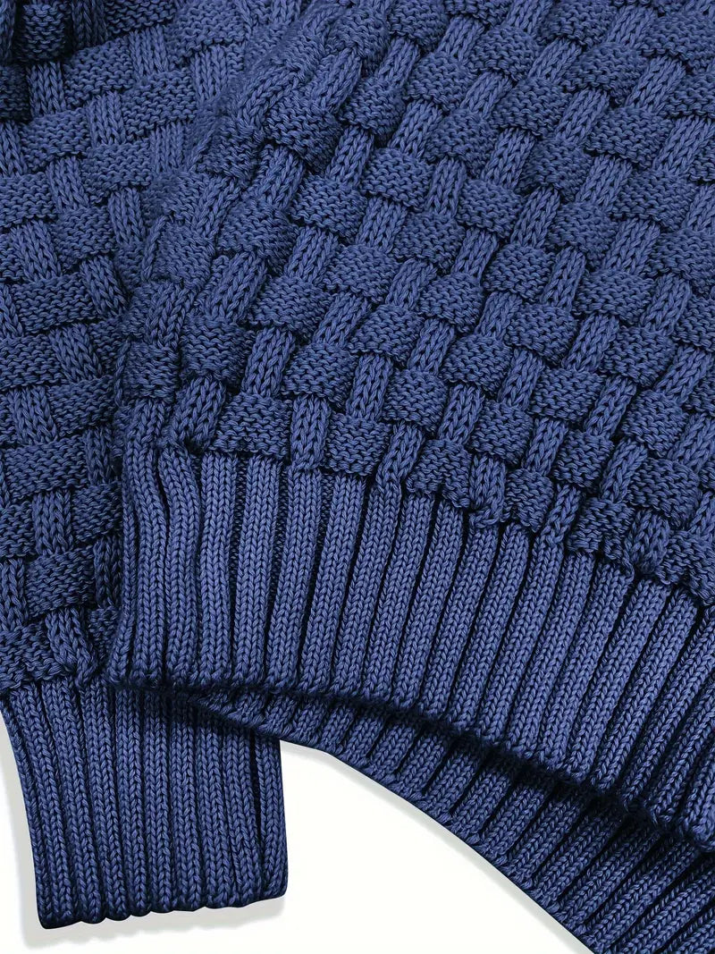 Romain – Maglione essenziale in maglia per uomo, morbido e versatile per tutti i giorni