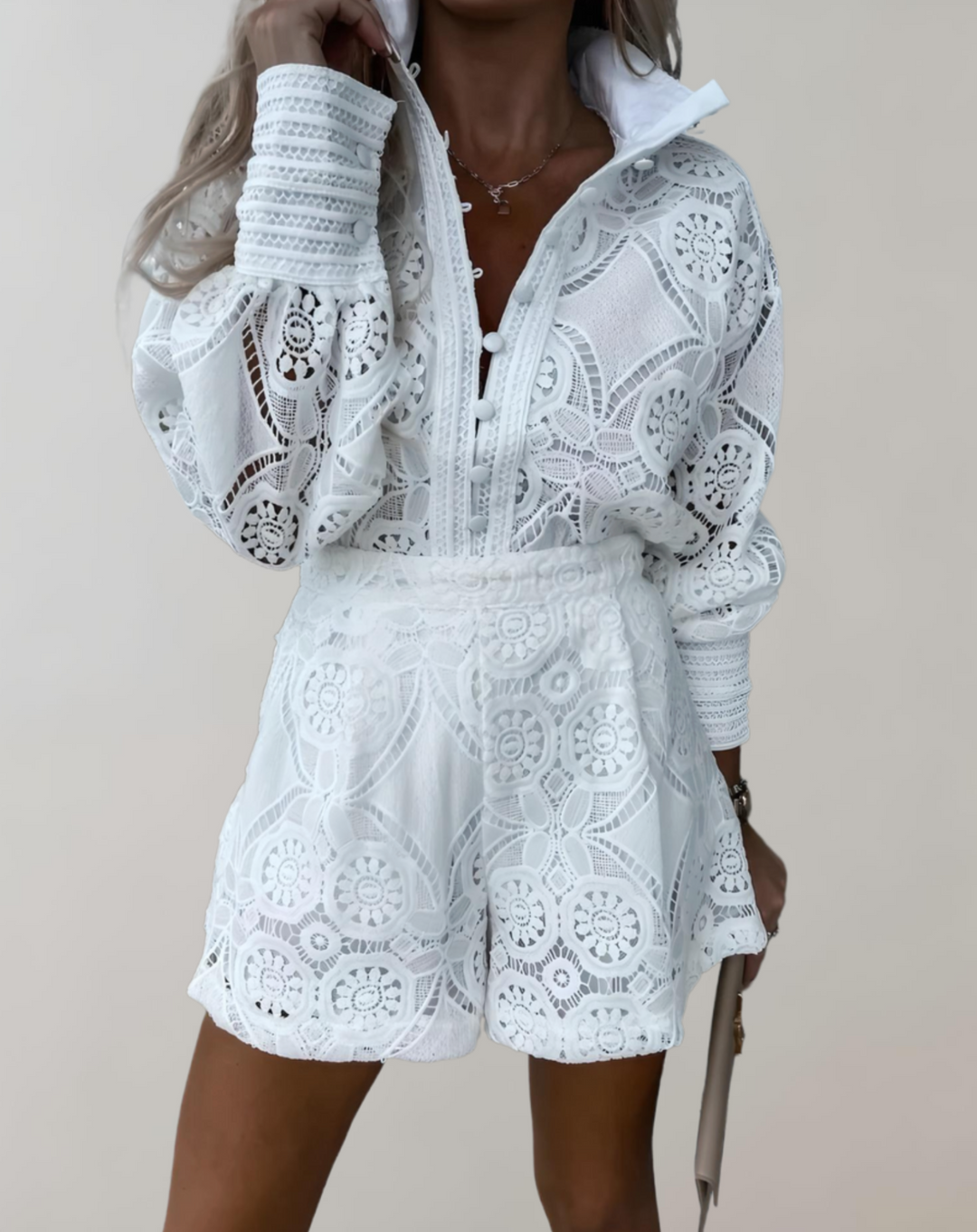 Completo coordinato donna Yumi - Completo due pezzi elegante