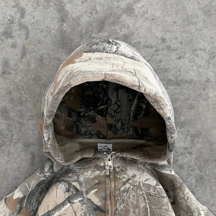 Veste à Capuche Camo pour Hommes - Basil