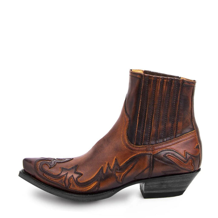 Bottes de Cowboy en Cuir Unisexes "Etienne" - Élégance et Confort Intemporels