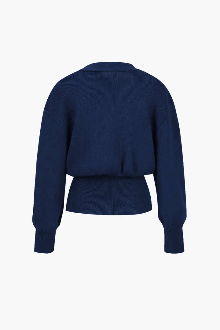 Cardigan avec un col en V
