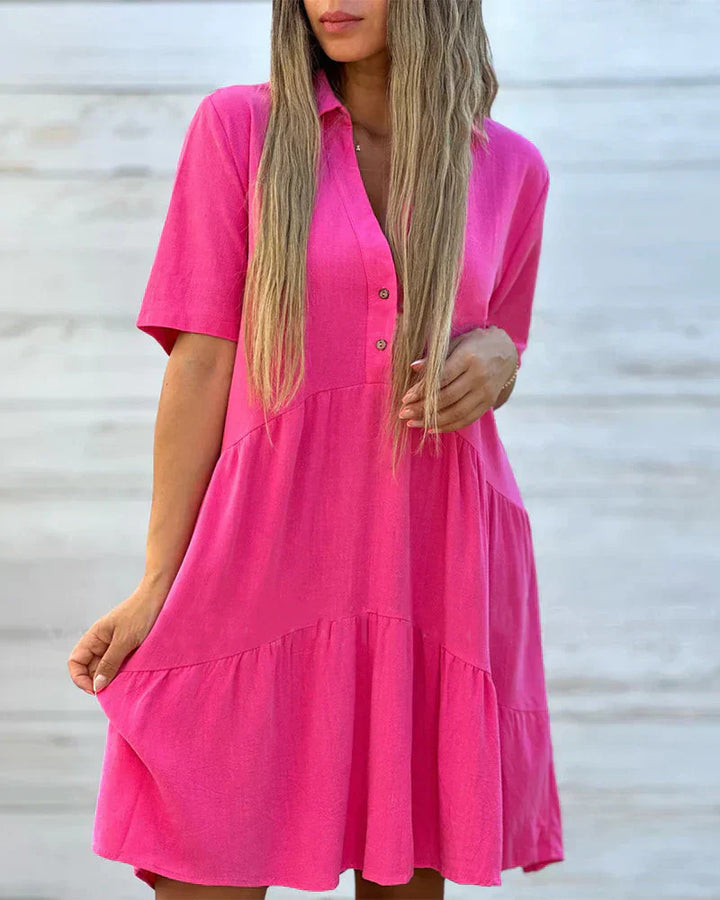 Sommerkleid mit Knöpfen