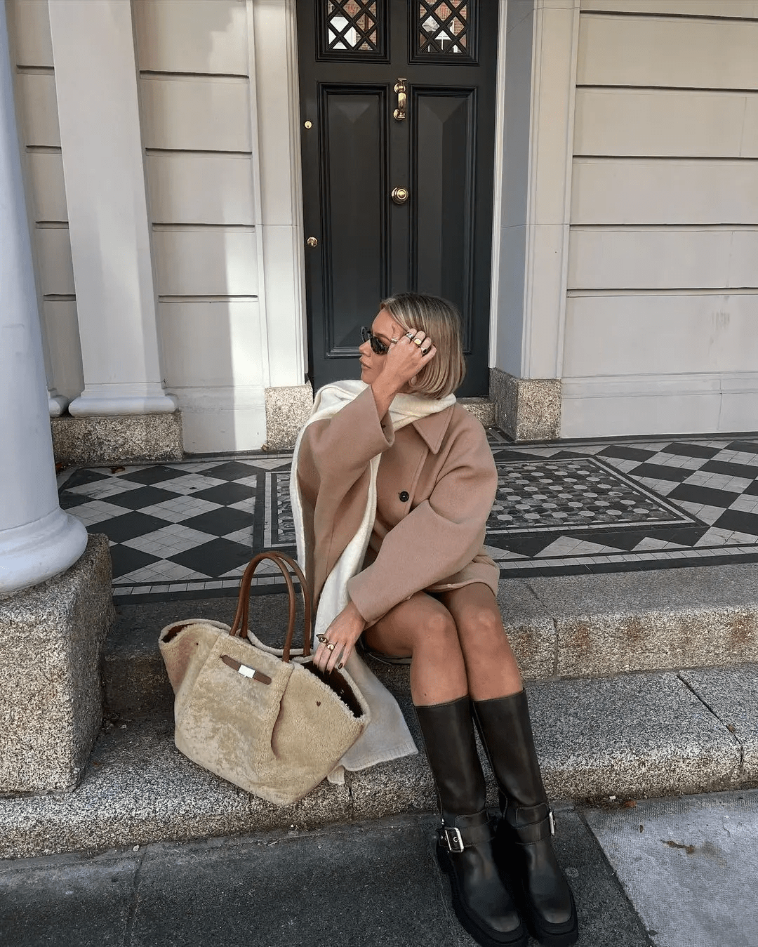 Zadie - Manteau ample avec poches